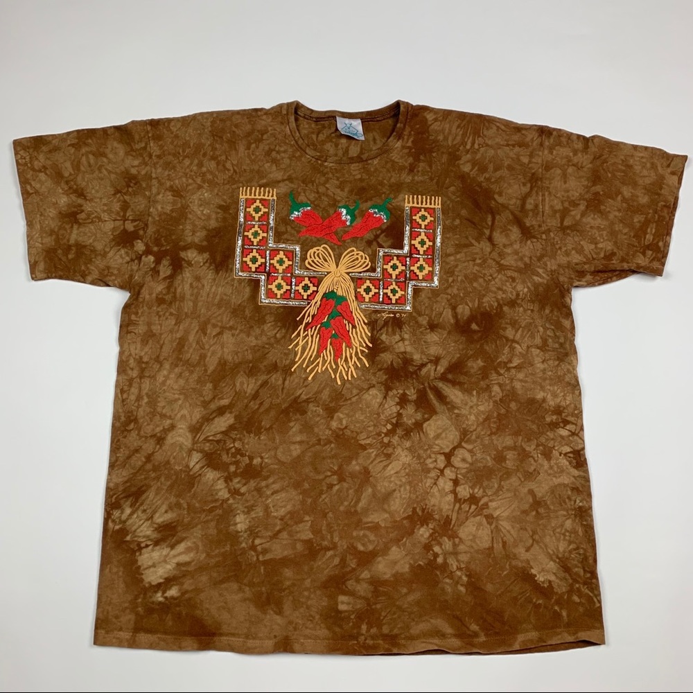Vintage 90s Retro Aztec Western Style T-Shirt